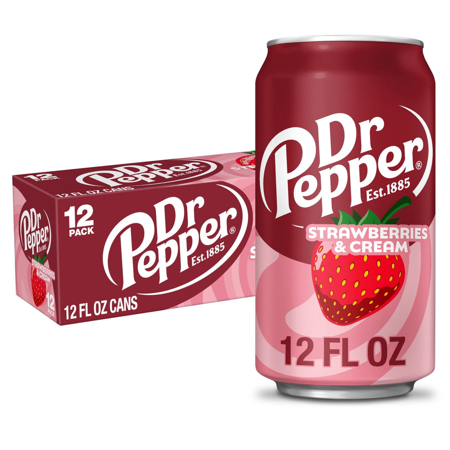 Dr Pepper Strawberries & Cream Soda L7
