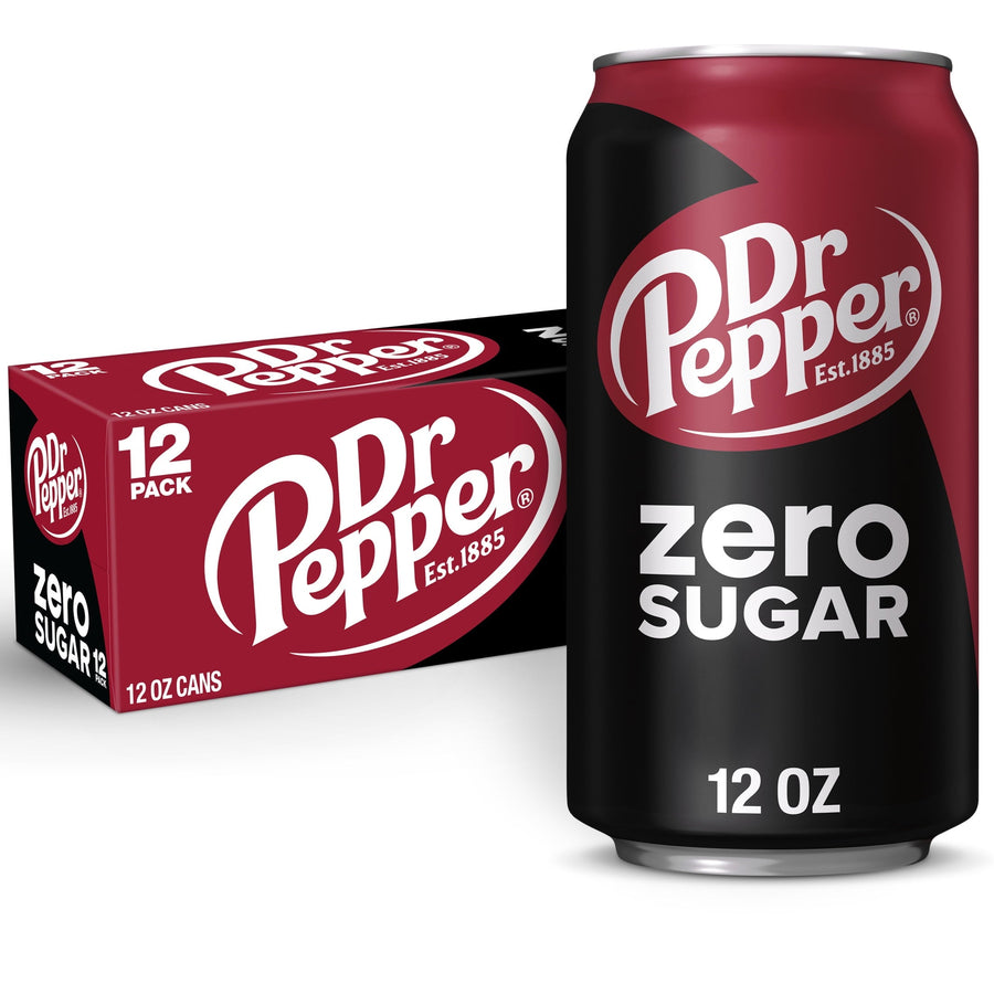 Dr Pepper Zero Sugar Soda T3